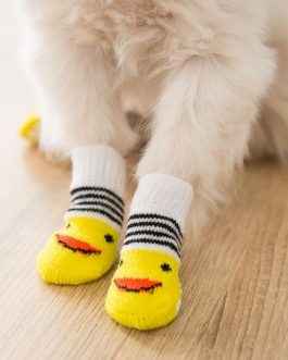 Cute Anti-Slip Knitted Cats Socks