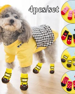 Cute Anti Slip Warm Dog Socks