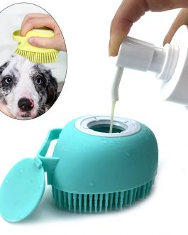 Soft Pet Bath Massage Brush