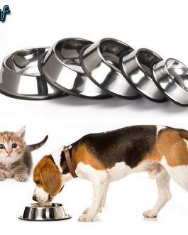 Multi-size Stainless Steel Pet Food Bowls