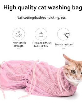 Multifunctional Anti-Scratch Cat Grooming Bag