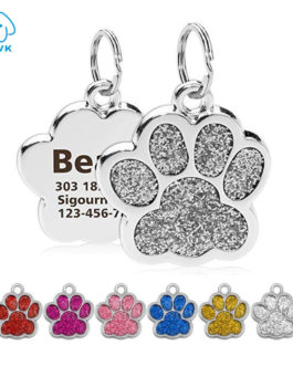 Personalized Engraving Pet Name ID Tag