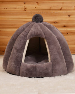 Pet Cute House Warm Soft Pet Bed