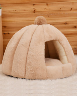 Pet Cute House Warm Soft Pet Bed