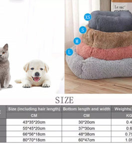 Square Super Soft Pet Bed