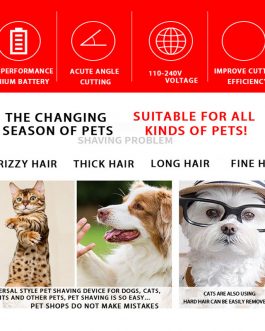 Pet Recharge Hair Clipper Set