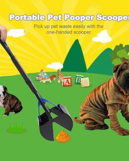 Pet Long Handle Foldable Pooper Scooper